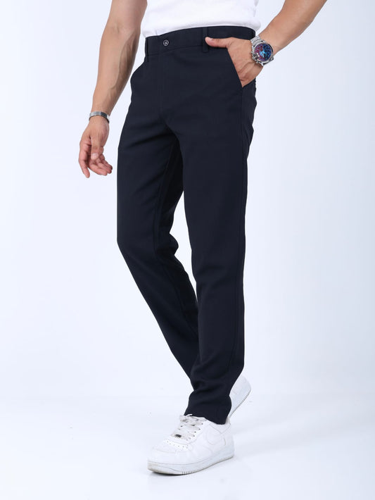 Hümra Lacivert Slim Fit Chino Pantolon