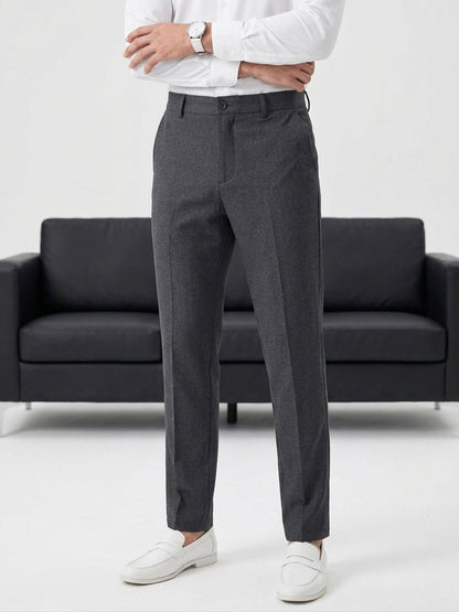 Hümra Kahve Slim Fit Chino Pantolon