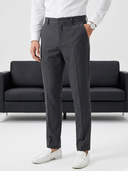 Hümra Kahve Slim Fit Chino Pantolon